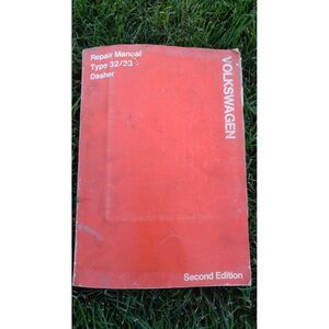 OEM Volkswagen Dasher Type 32/33 Repair Manual Second Edition Vintage 1974 - 75